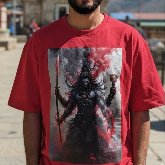 Shiva Fierce Divinity T SHIRT