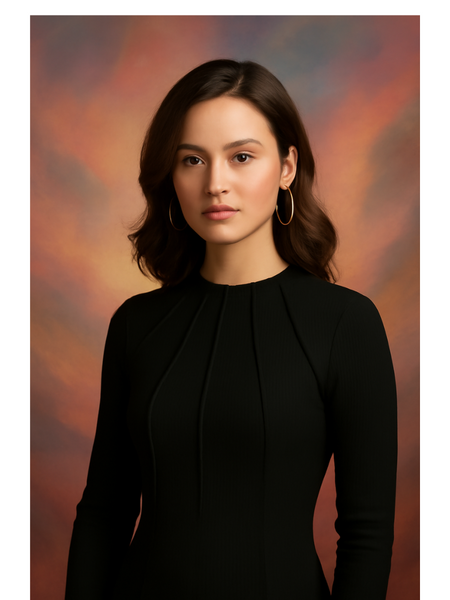 Chic Ribbed Knit Structured Top DNK