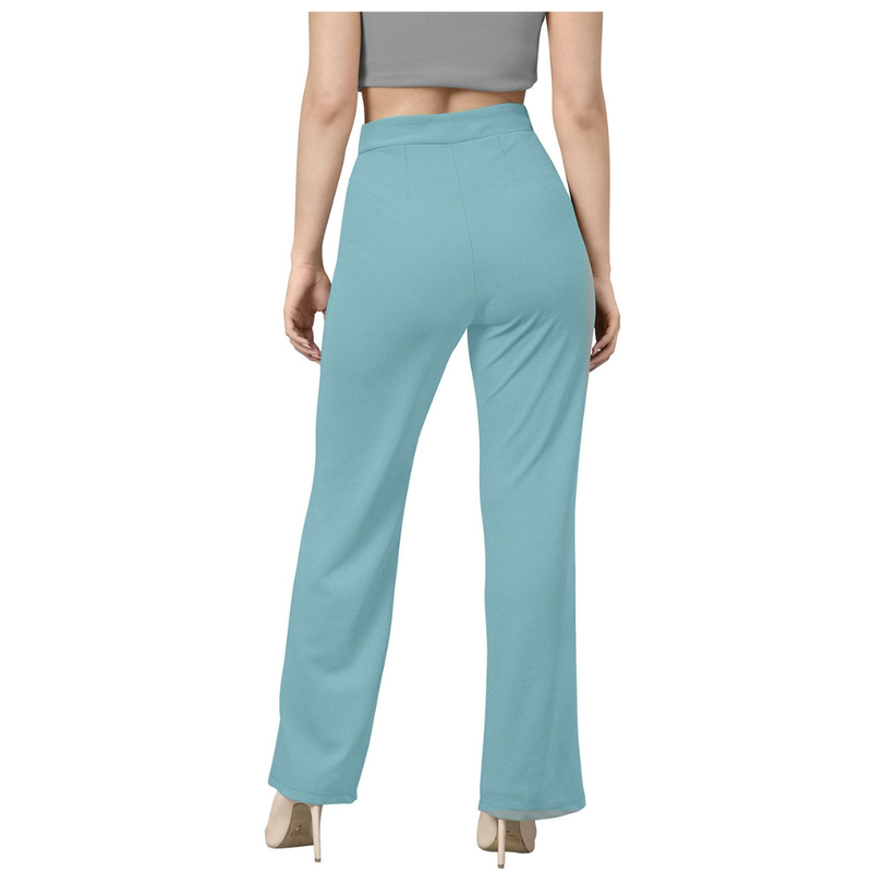 Women’s High-Rise Flare Pants-DNK