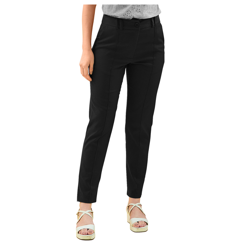 Classic Plum Ankle Length Trousers-DNK