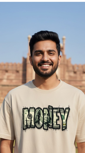 Money Talks Oversized T-shirt