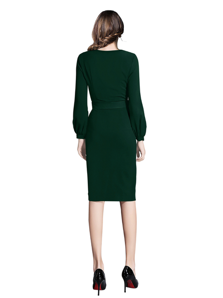Chic Tie-Waist Bodycon Dress-DNK