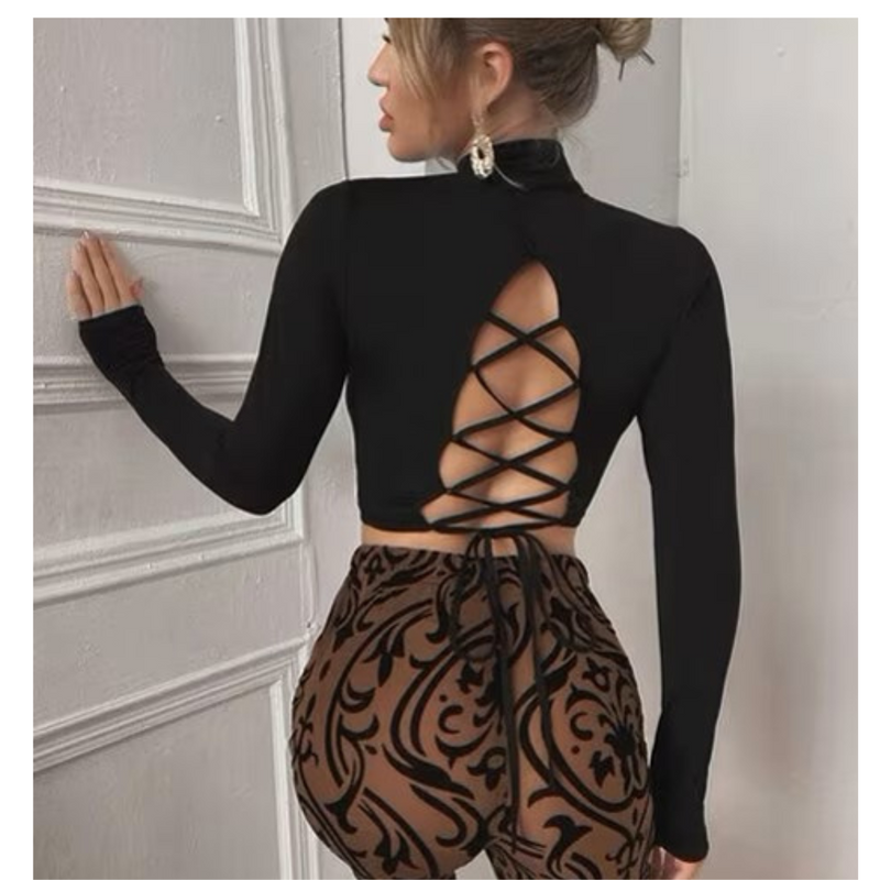 Crisscross Charm Crop To DZ-13