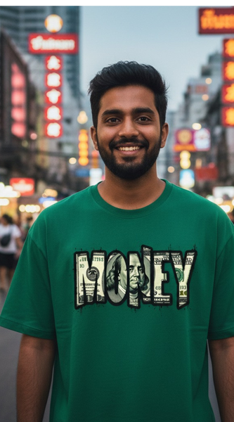 Money Talks Oversized T-shirt