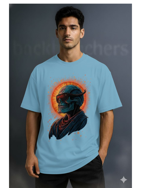 Neon Skull Rider T-SHIRT