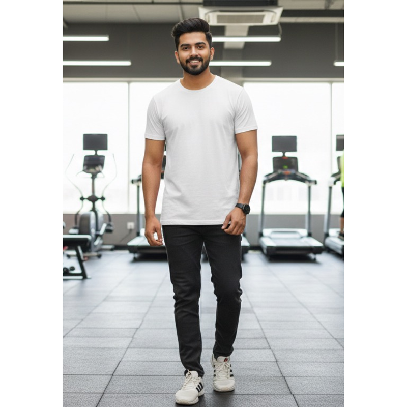 Backbencher Everyday Unisex Solid Color T-Shirt – 180GSM HM