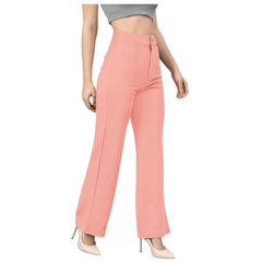 Women’s High-Rise Flare Pants-DNK