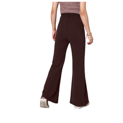 Soft Knit Lilac Wide-Leg Lounge Trousers-DNK