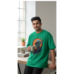 Neon Skull Rider T-SHIRT