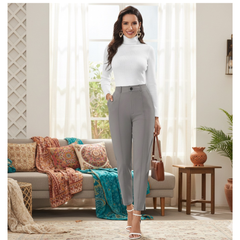 Straight Leg Pants-DNK