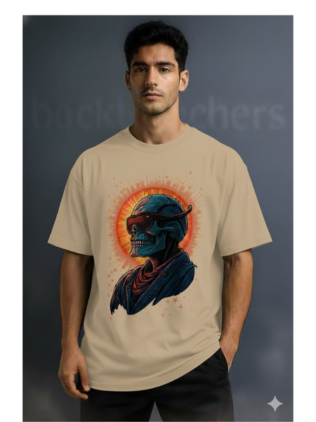 Neon Skull Rider T-SHIRT