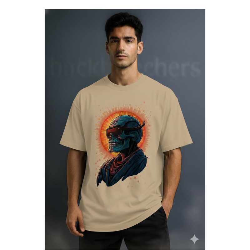 Neon Skull Rider T-SHIRT