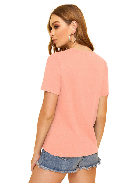 Polka Dot Casual T-Shirt