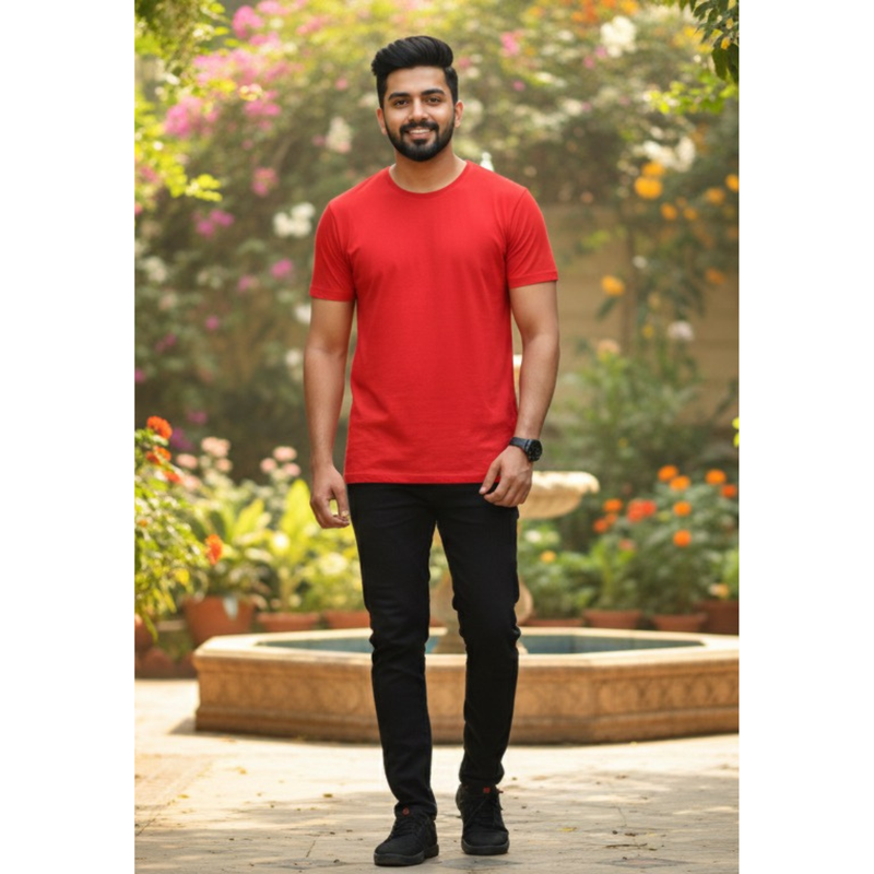 Backbencher Everyday Unisex Solid Color T-Shirt – 180GSM HM