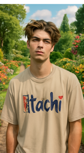 Backbencher Premium Men's Oversized T-Shirt (Printed - Itachi Edition) INK