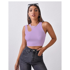 One-Side Cutout Crop DZ-12