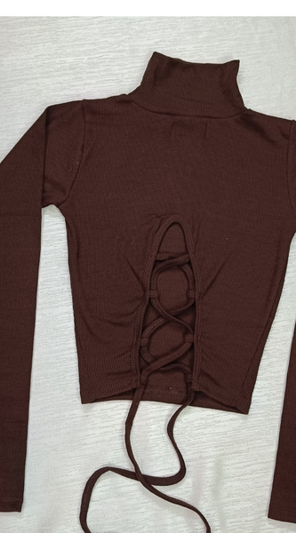 Crisscross Charm Crop Top