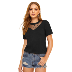 Polka Dot Casual T-Shirt