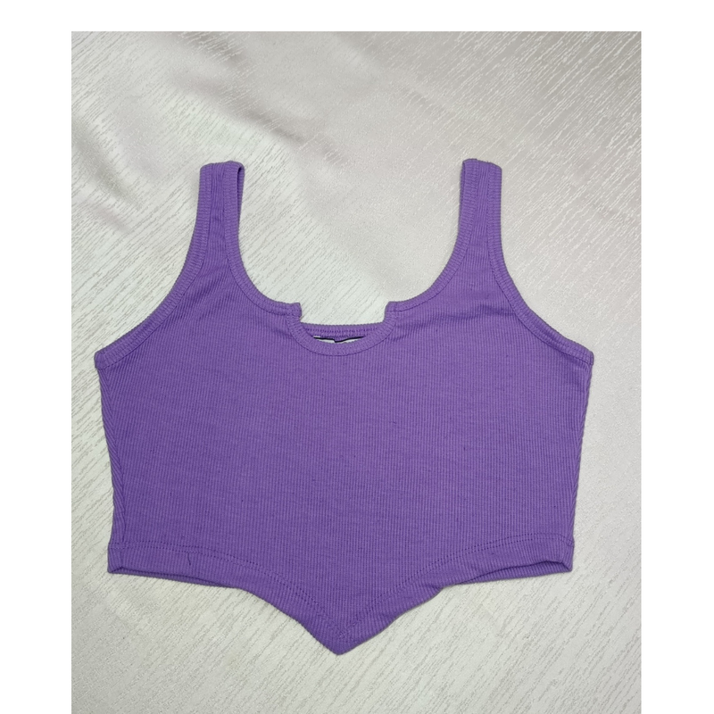 Sweetheart Neckline Sleeveless Tank Top – Elegant Tops DZ-1