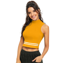 Athleisure High-Neck Top -DNK