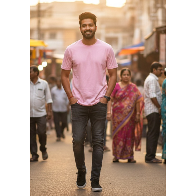 Backbencher Everyday Unisex Solid Color T-Shirt – 180GSM HM