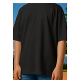 Backbencher Plain Oversized T-Shirt (Unisex) INK
