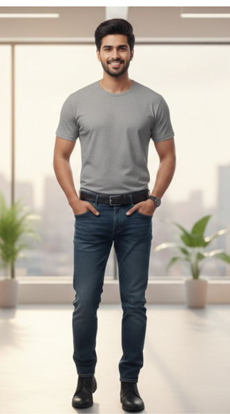 Backbencher Everyday Unisex Solid Color T-Shirt – 180GSM HM