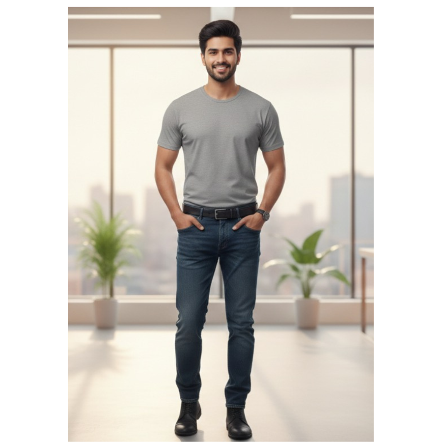 Backbencher Everyday Unisex Solid Color T-Shirt – 180GSM HM