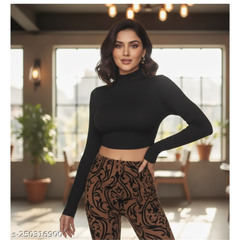 Crisscross Charm Crop Top