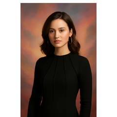 Chic Ribbed Knit Structured Top DNK