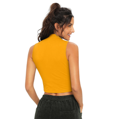 Athleisure High-Neck Top -DNK