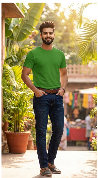 Backbencher Everyday Unisex Solid Color T-Shirt – 180GSM HM