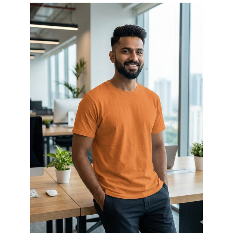 Backbencher Everyday Unisex Solid Color T-Shirt – 180GSM HM