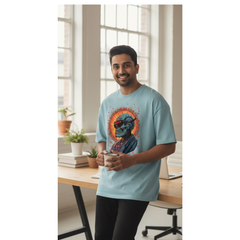 Neon Skull Rider T-SHIRT