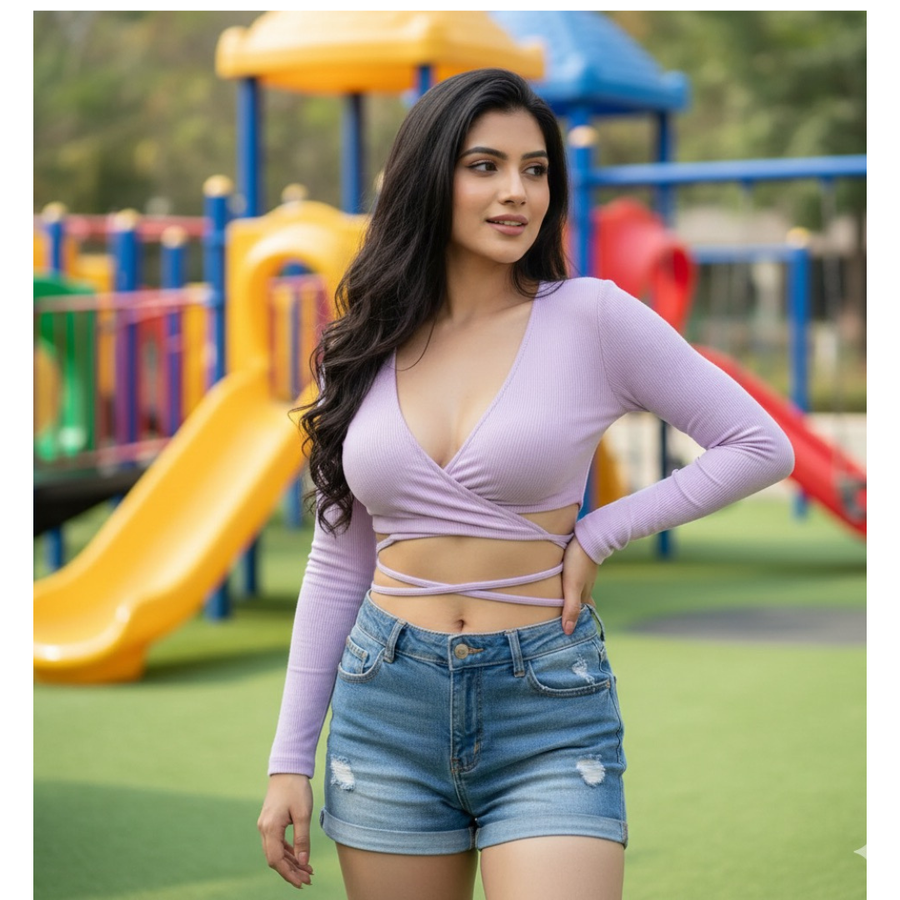 Midnight Strappy Top