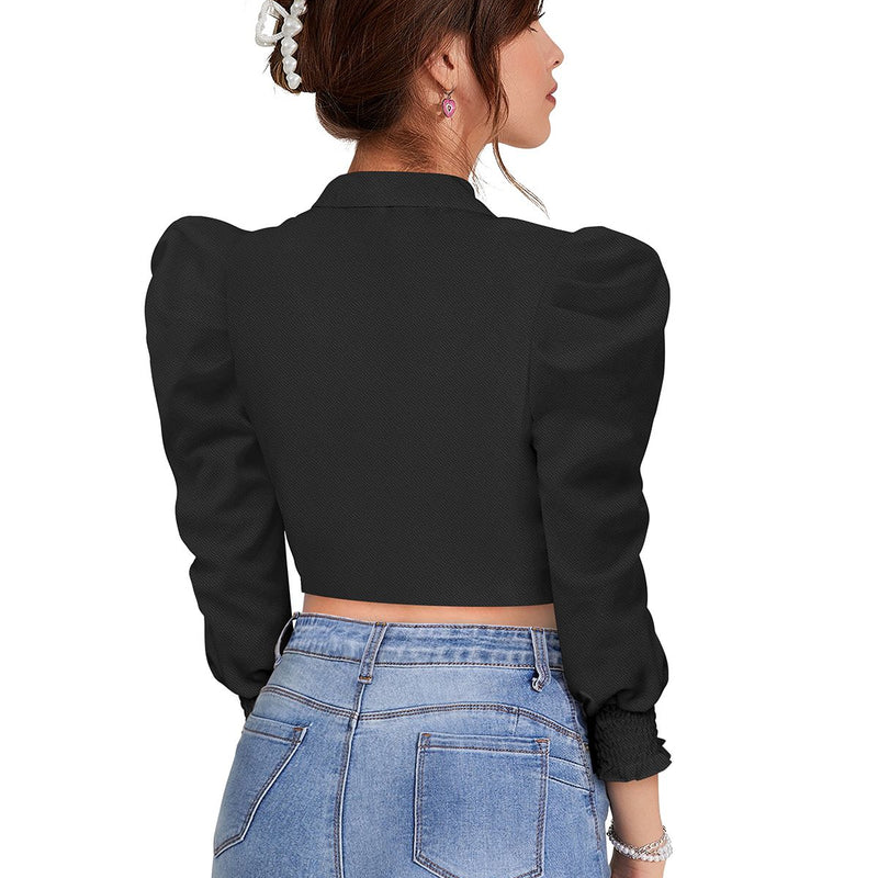 Chic Black Mesh Panel Halter Neck Top DNK