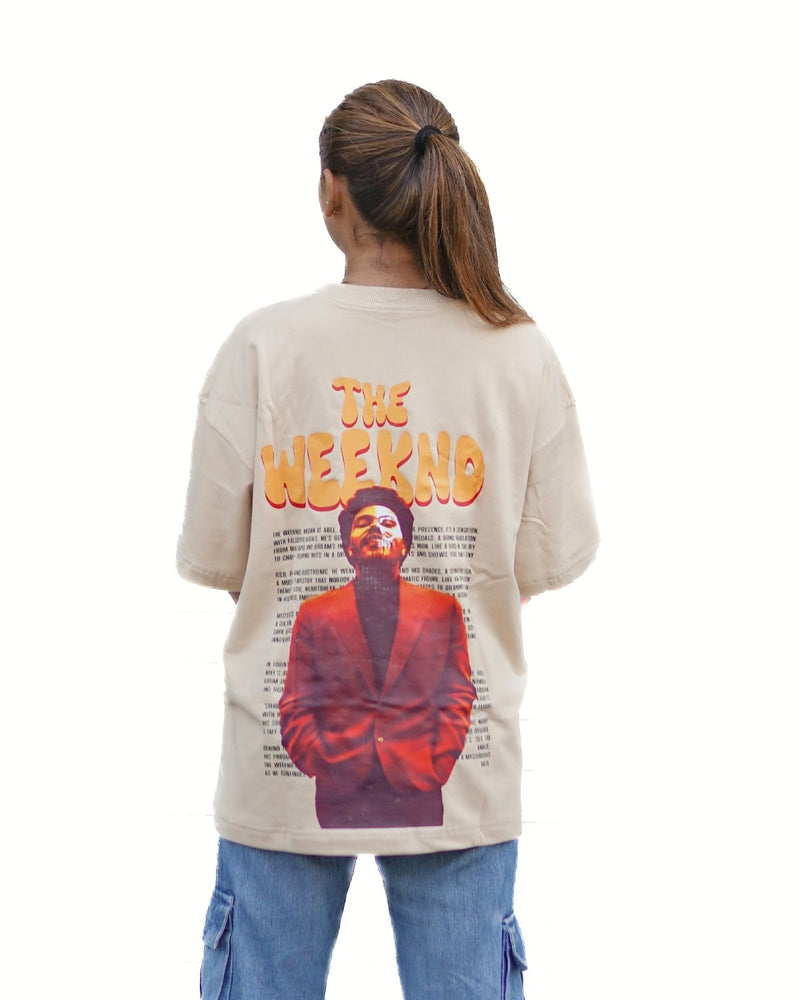 Backbencher Women's Oversized T-Shirt (Printed) INK