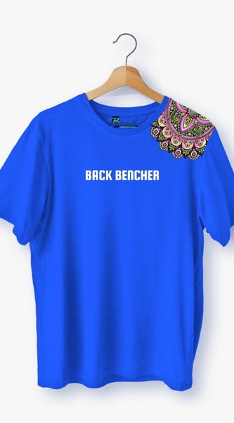 Backbencher Printed Unisex Solid Color T-Shirt – 240 GSM INK