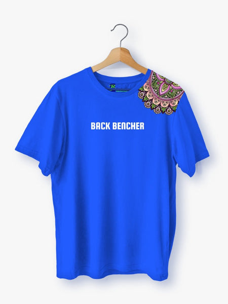 Backbencher Printed Unisex Solid Color T-Shirt – 240 GSM
