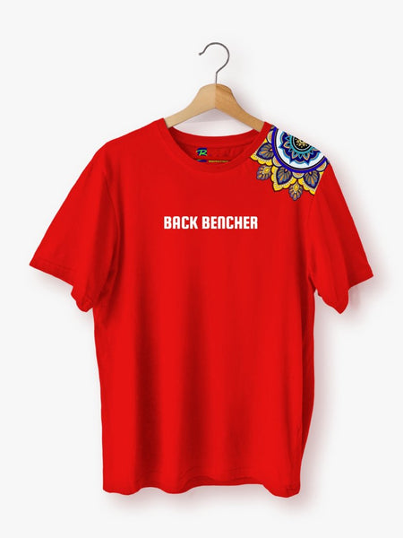 Backbencher Printed Unisex Solid Color T-Shirt – 210 GSM