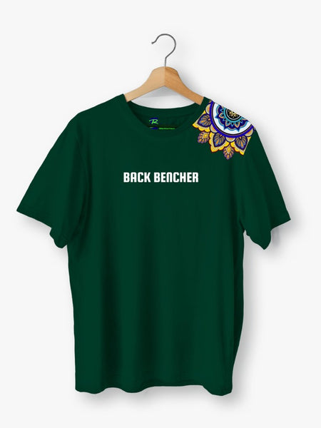 Backbencher Printed Unisex Solid Color T-Shirt – 210 GSM