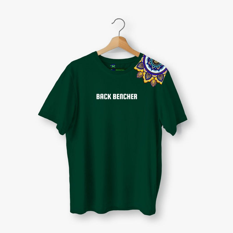 Backbencher Printed Unisex Solid Color T-Shirt – 210 GSM INK