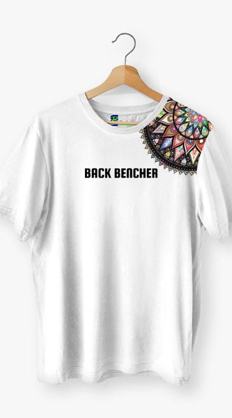Backbencher Printed Unisex Solid Color T-Shirt – 240 GSM INK