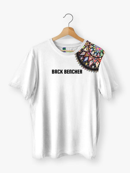 Backbencher Printed Unisex Solid Color T-Shirt – 240 GSM