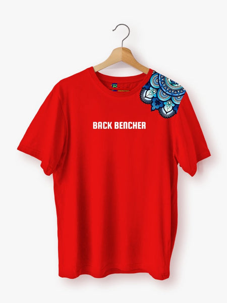 Backbencher Printed Unisex Solid Color T-Shirt – 240 GSM