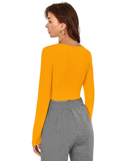 Chic Square Neck Corset Top