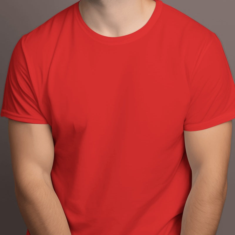 Backbencher Classic Unisex Solid Color T-Shirt – 210 GSM INK