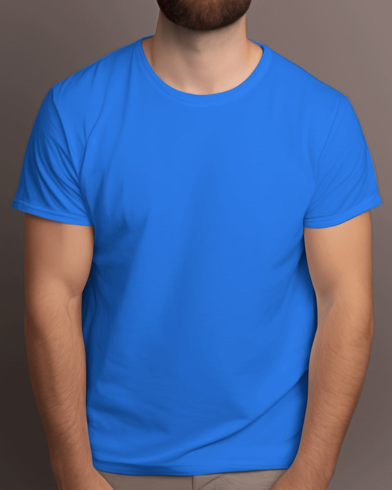 Backbencher Classic Unisex Solid Color T-Shirt – 210 GSM INK
