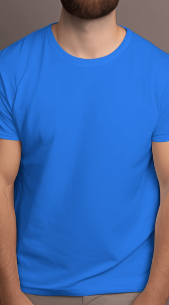 Backbencher Classic Unisex Solid Color T-Shirt – 240 GSM INK
