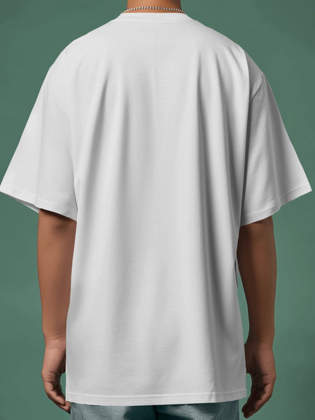 Backbencher Plain Oversized T-Shirt (Unisex)